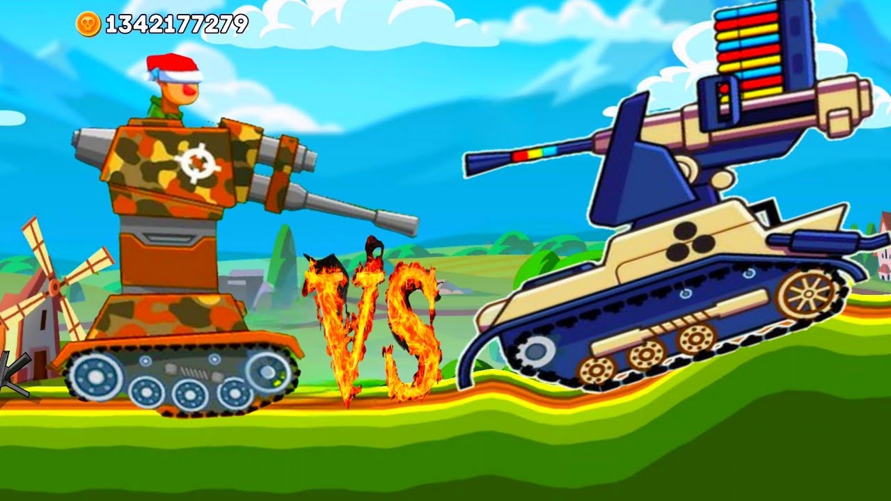 Tank Combat war Battle Mod Apk Terberu _Unlimited Money & Diamond / Hack All Skin Ep 56