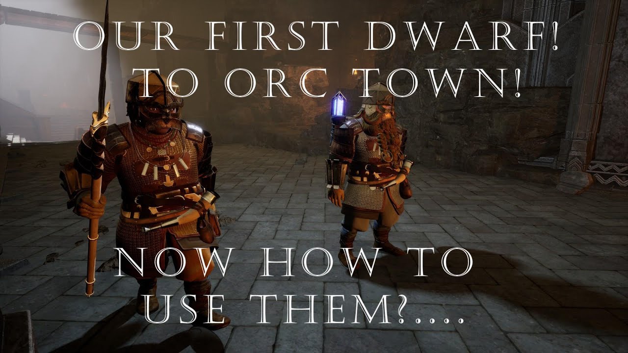 Return to Moria: Orc Town and Dwarf Survivor!