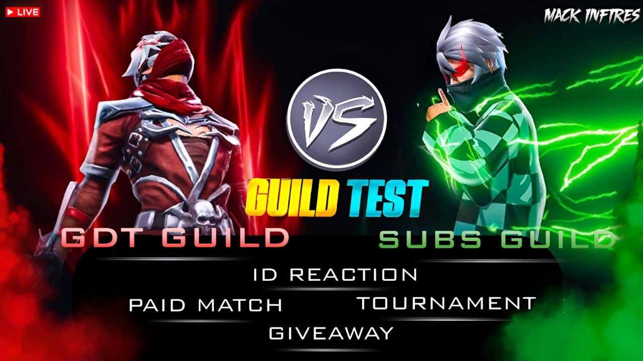 STOP SCROLLING 😳 | Guild Test LIVE + Secret Giveaway 🔥#freefire #guildtest