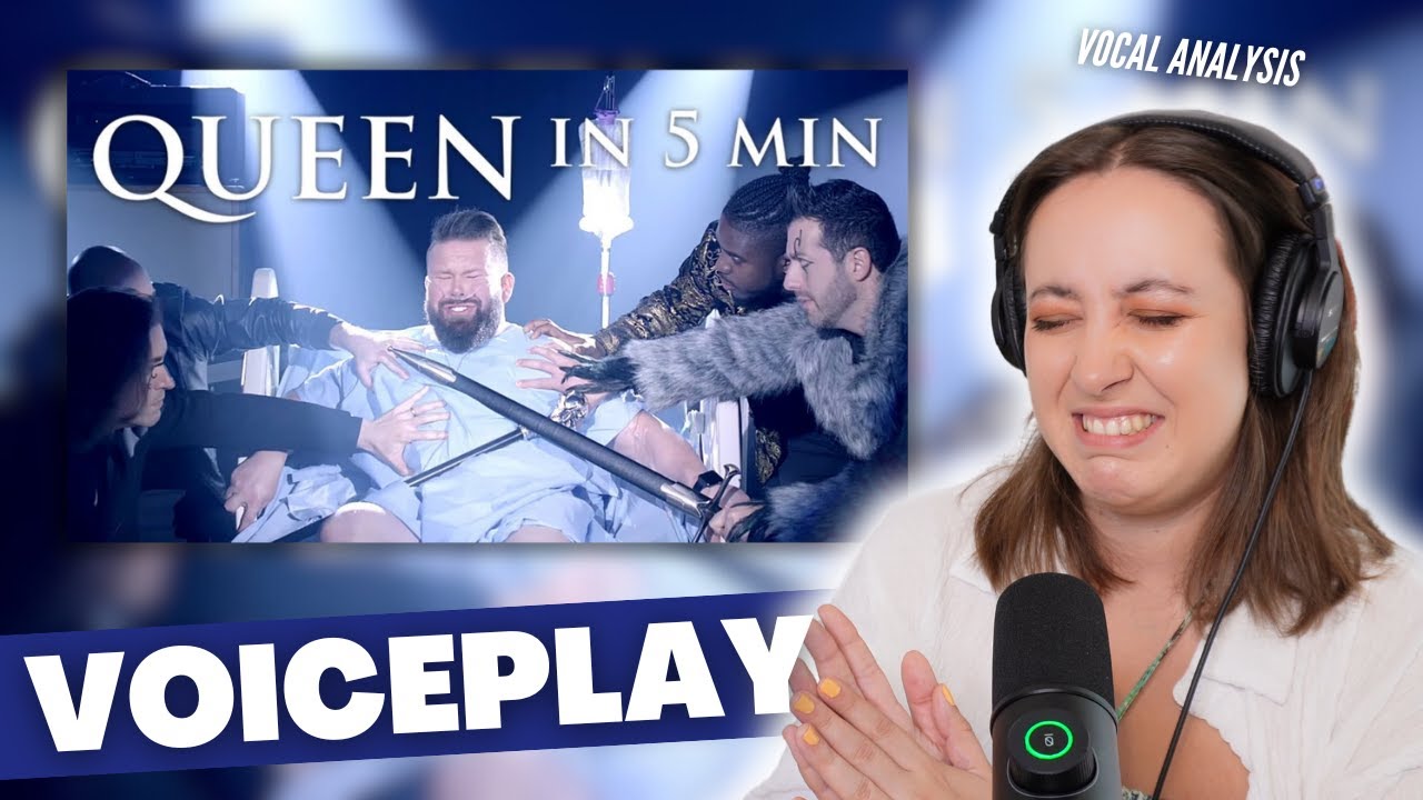 VOICEPLAY Queen in 5 Minutes | Vocal Coach Reaction (& Analysis) | Jennifer Glatzhofer