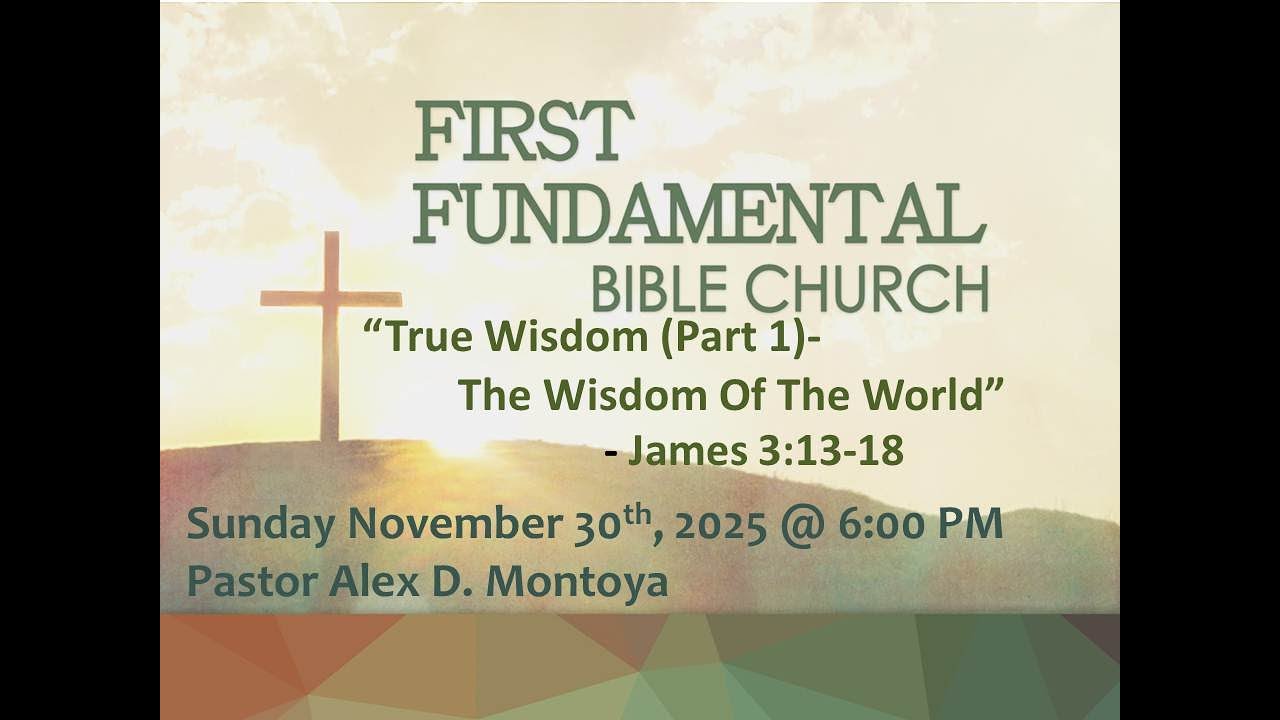 FFBC Live Sunday 6:00pm - November 30, 2025