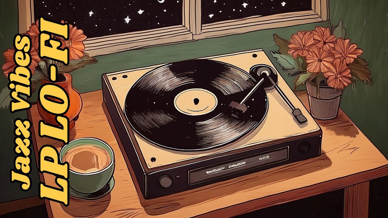 [Lofi BGM] LP Jazz Chill Lofi for Coffee, Relax, Focus, Instrumental Music, Cozy Cafe, Acoustic Lofi