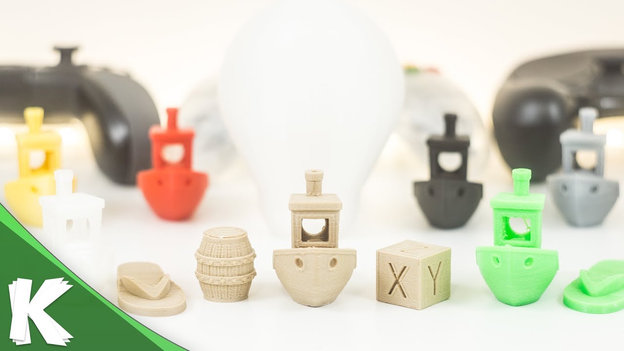 CR-10 Printer Status Update | Printing Wood - Flexible - Transparent | Filament