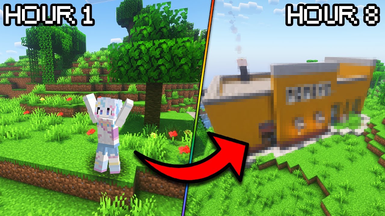 I Played Minecraft For 10 Hours Straight