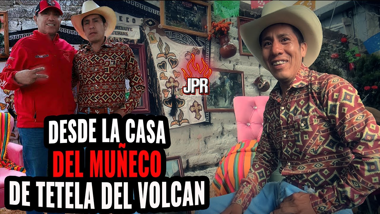 VISITANDO AL MUÑECO DE TETELA DEL VOLCAN AUN SIGUE MONTANDO!! #mefuipalrancho