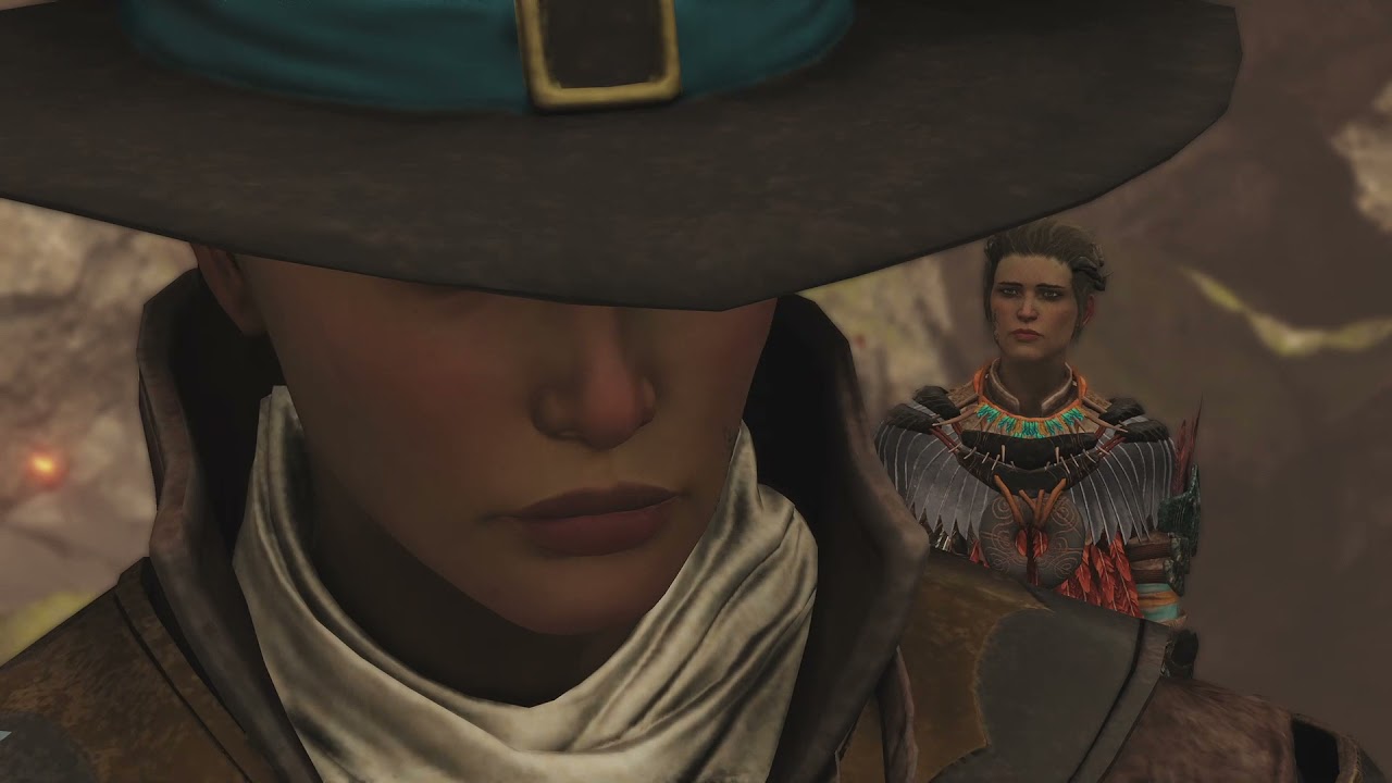 Greedfall: De Sardet and Siona lesbian kiss