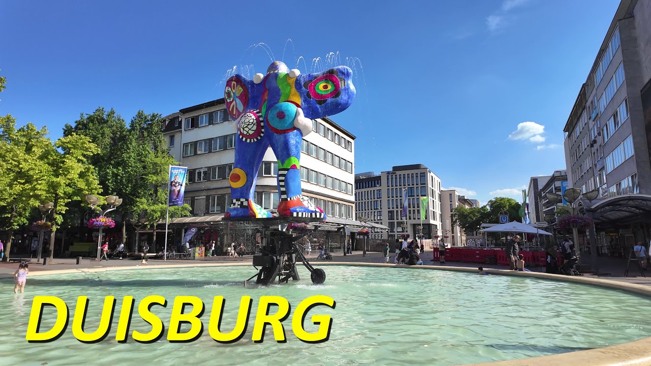 Duisburg walkingtour 4K | Sommer 2025