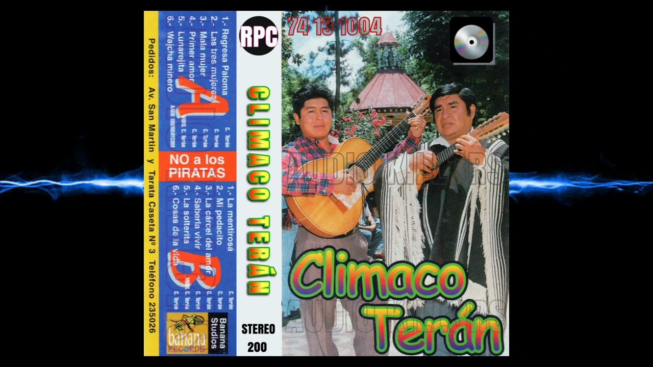 🇧🇴🇧🇴 CLIMACO TERÁN DEL AÑO 1.996 MATERIAL VERSIÓN ORIGINAL ➡ 👉 74 13 1004 🇧🇴 💿 🔴🟡🟢