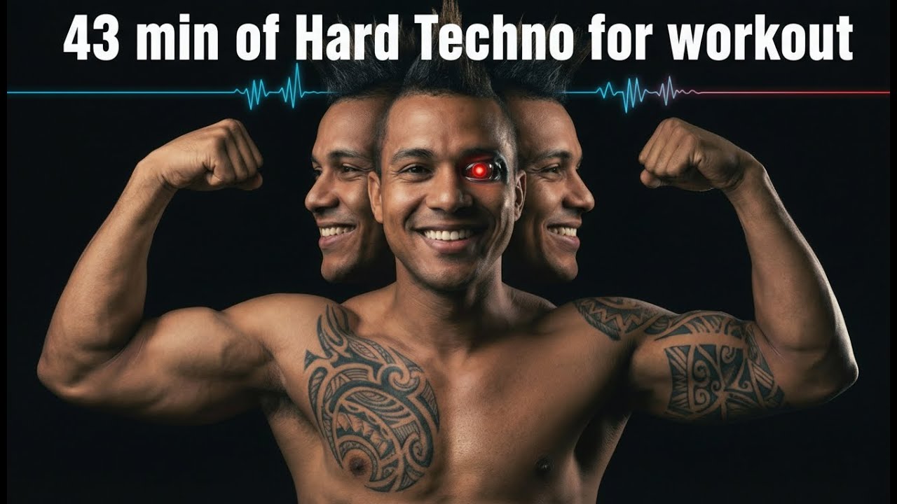 40 min Hard Techno for Workout - Synth Groovy TV
