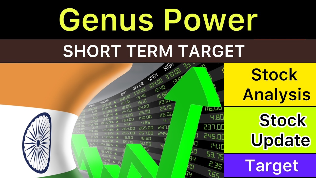 Анализ целевой доли акций GENUS POWER INFRASTRUCTURE 🟢 Новости GENUS POWER | Обвал GENUS POWER 22...
