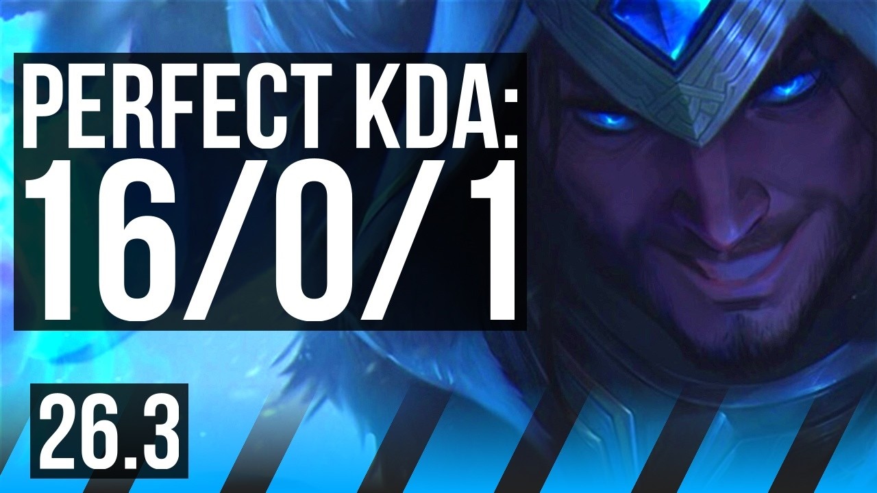 SYLAS vs LUX (MID) | Perfect KDA: 16/0/1 | KR Master | 26.3