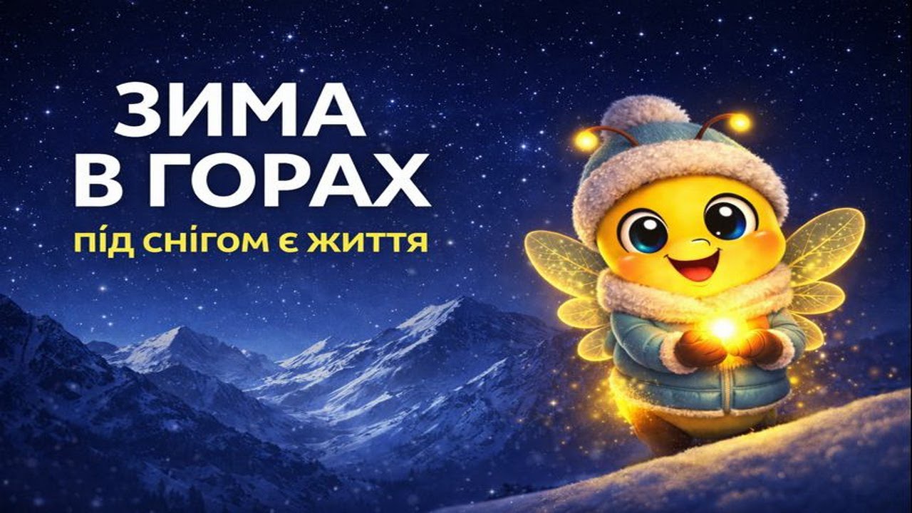 Зима в горах 🌨️ Як живе природа під снігом