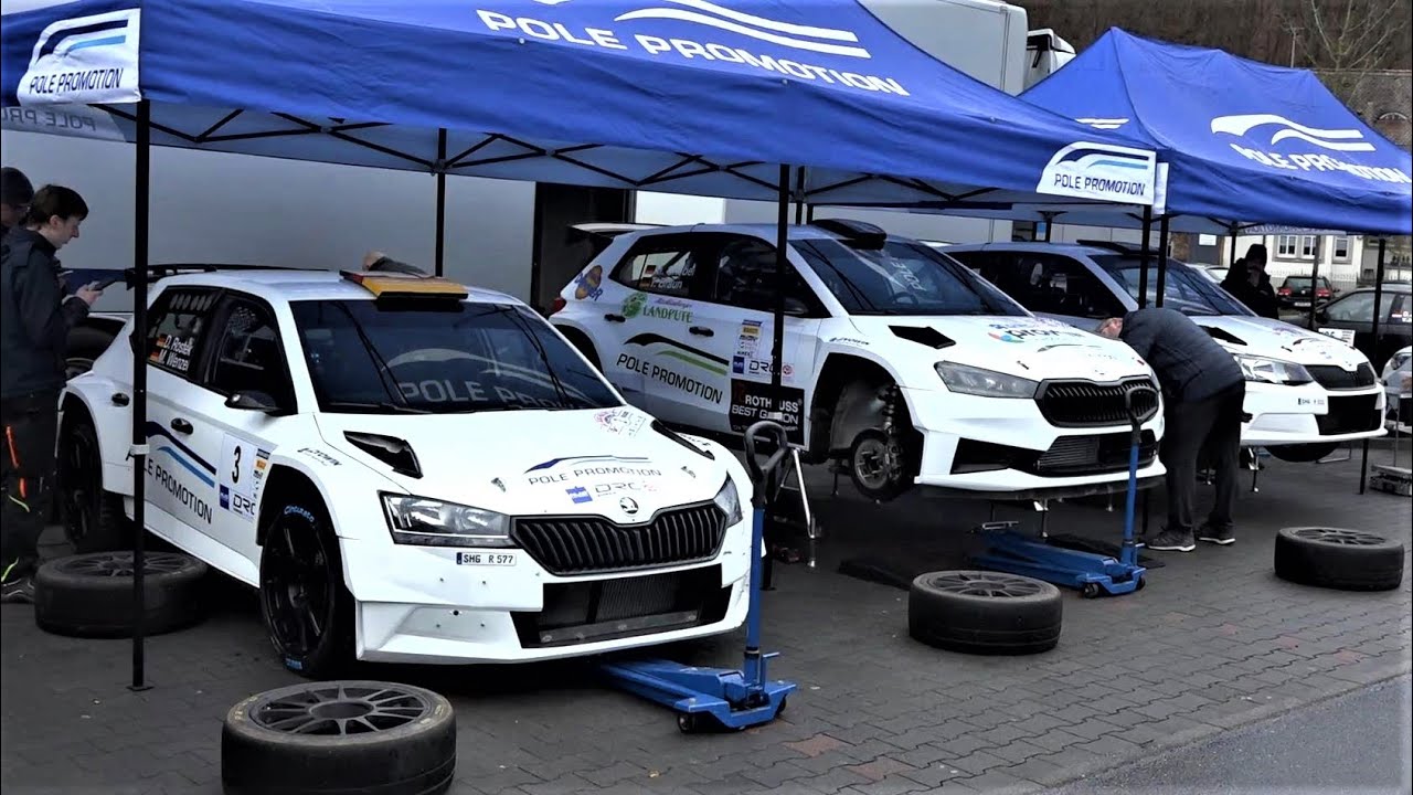 44. ADAC Rallye Kempenich 05.03.2023 Fahrerlager