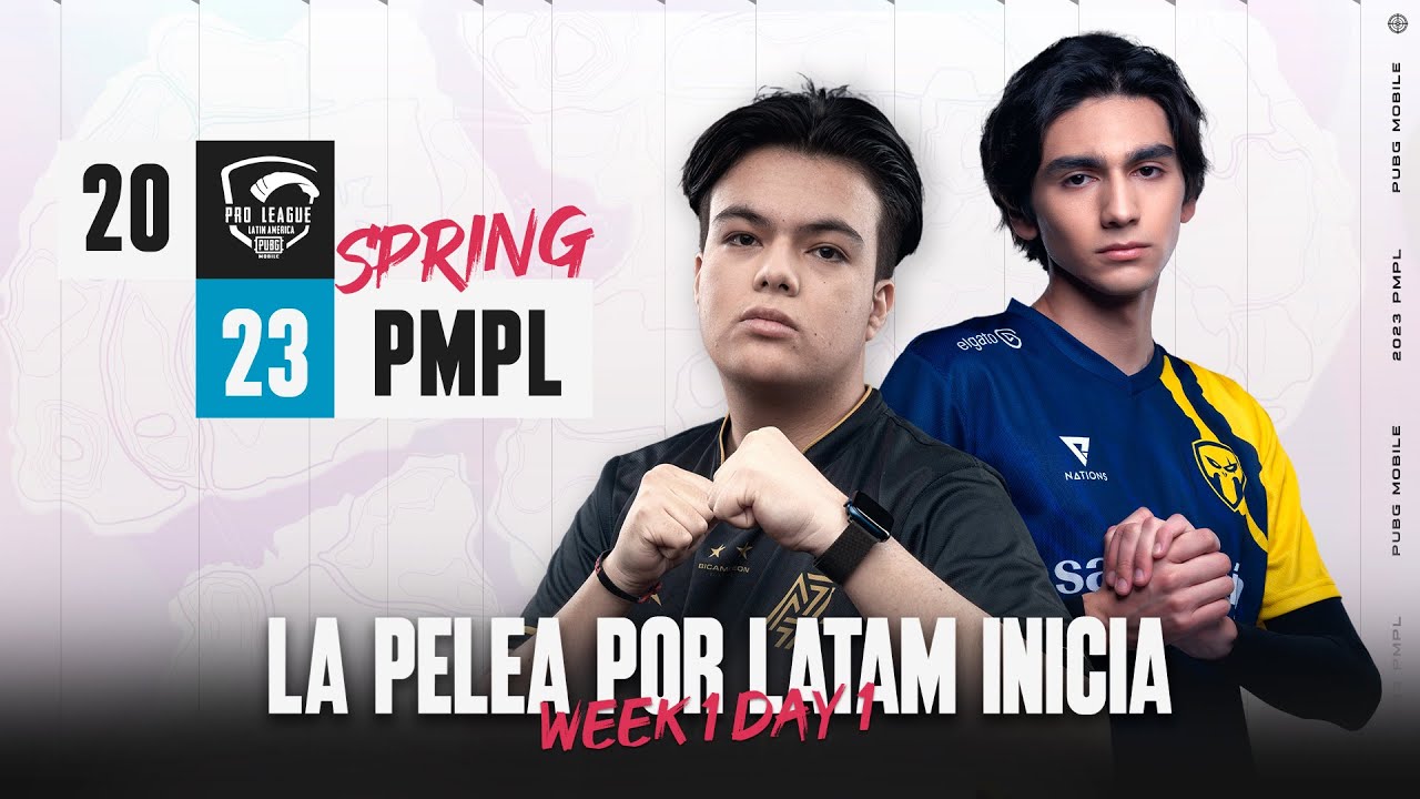 [ES] 2023 PMPL LATAM S1 D1|Spring| La pelea por LATAM inicia
