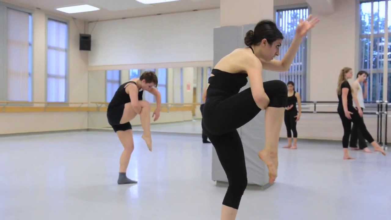 Limón choreography rehearsal, Conservatory for Contemporary Dance Arts