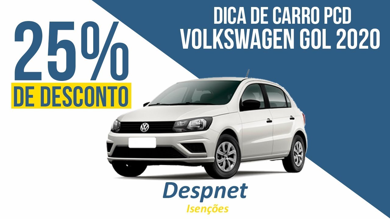CARRO PCD | VOLKSWAGEN GOL 2020