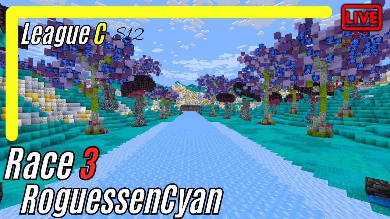 League C, Race 3 - RoguessenCyan | BRWC | Minecraft Ice Boat Racing League