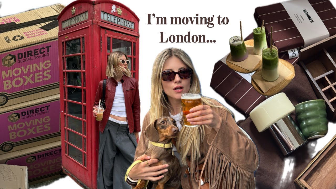 I’m moving to London! picking up the keys, homeware haul & packing chaos 