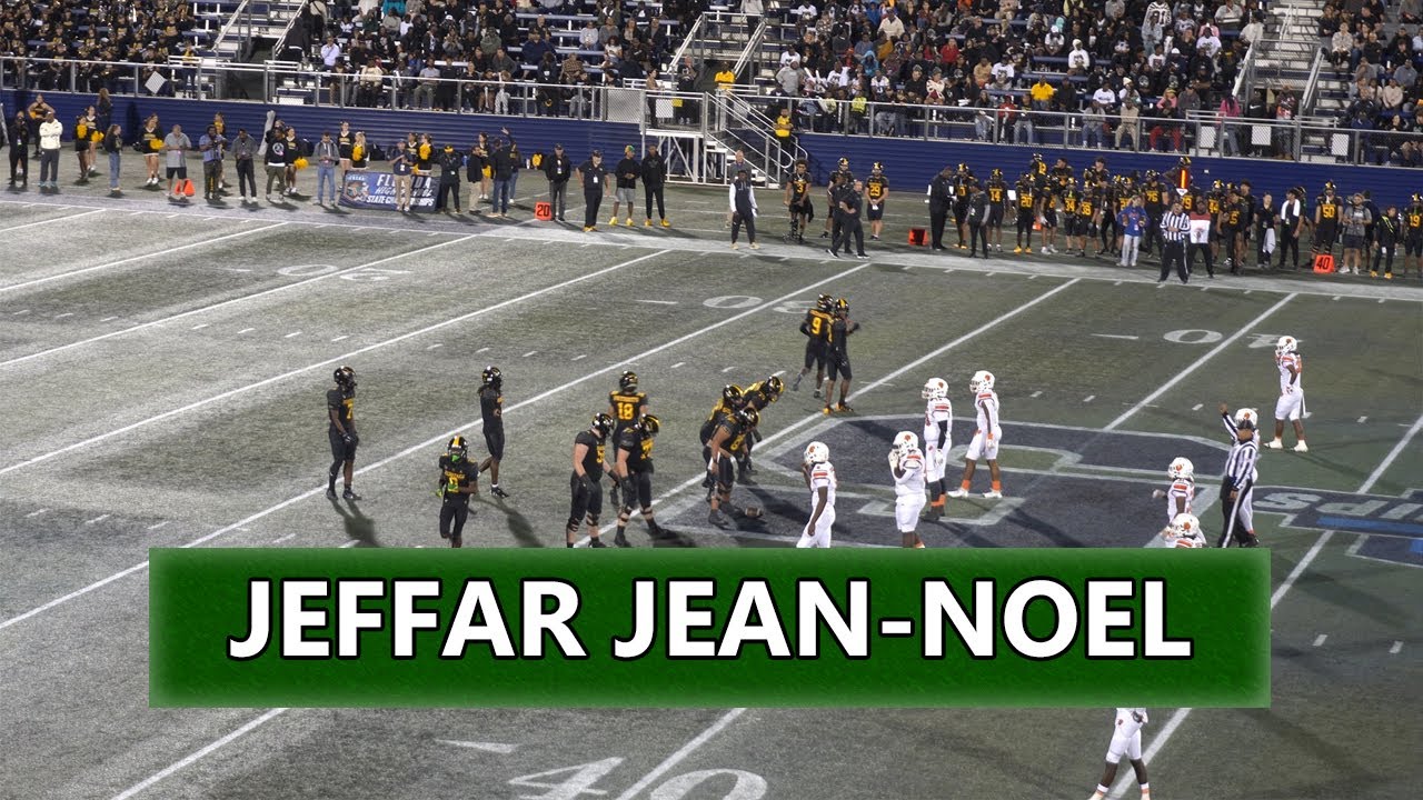American Heritage 2026 WR Jeffar Jean-Noel in State Championship Game