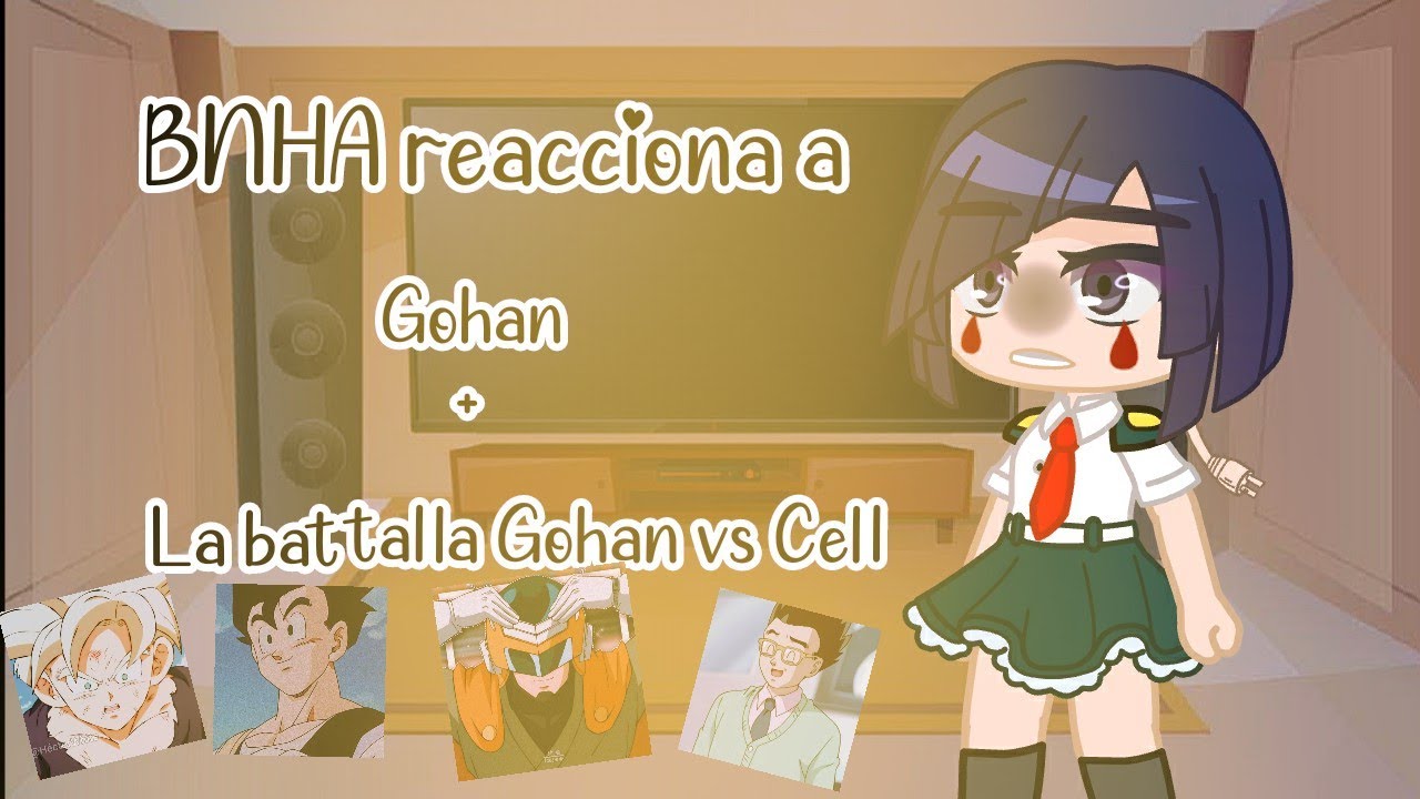 『🐸BNHA reacciona a Gohan💚』[❄Español-Portugués-English🔥]