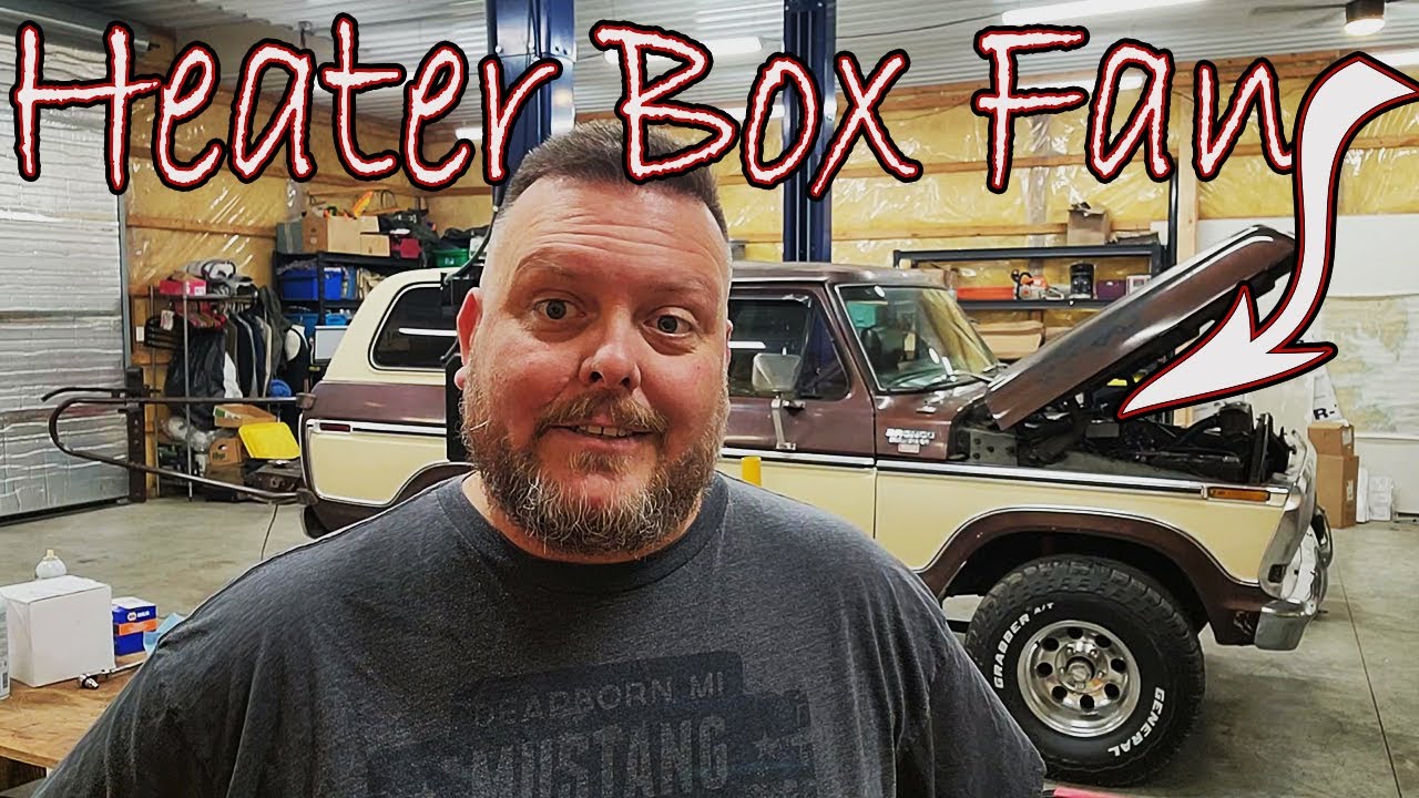 1979 Bronco Heater Blower Motor Replacement