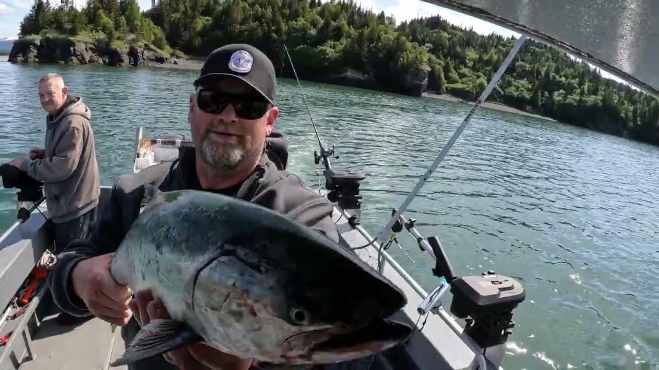 Halibut Fishing in Cook Inlet Alaska (Weather, Kings, and Halibut) Part1