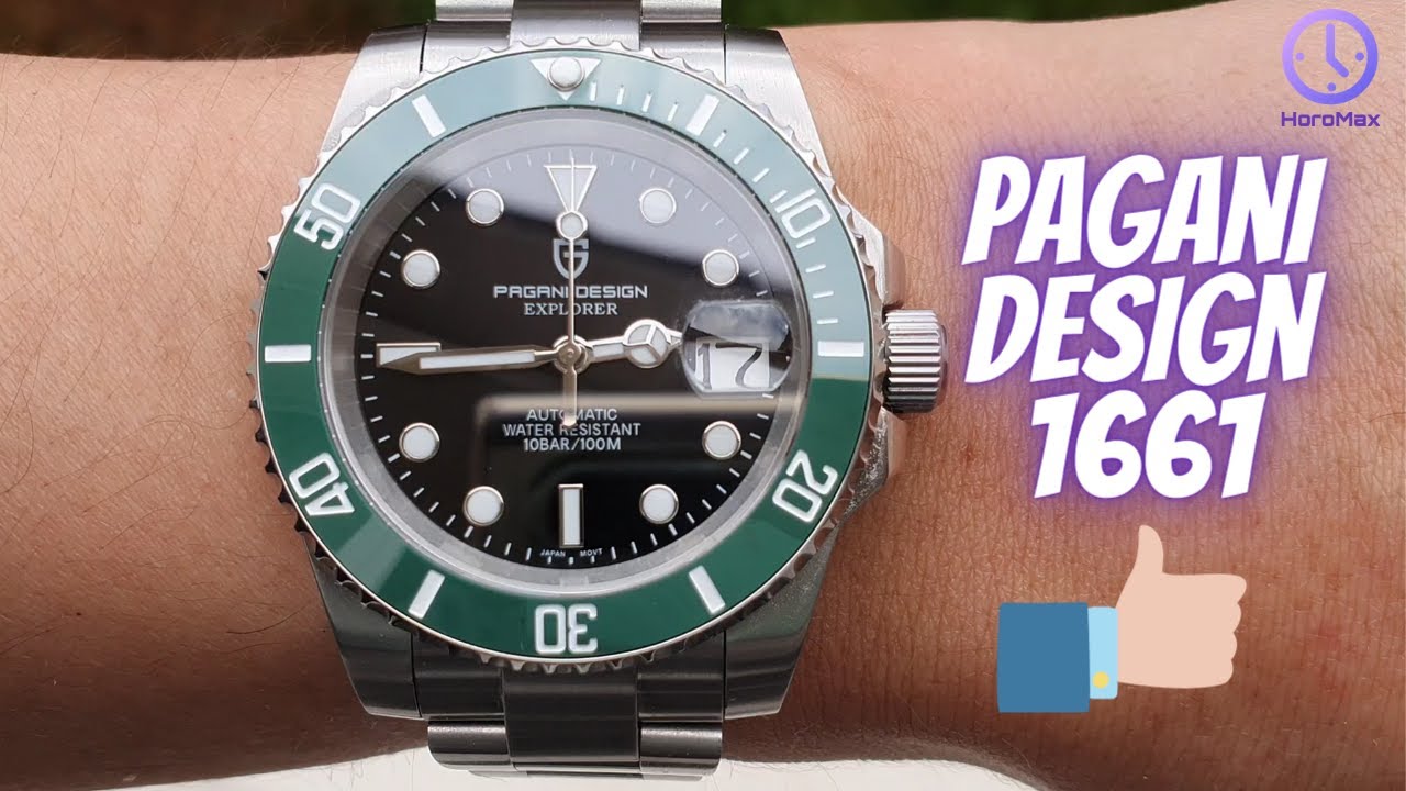 Une superbe montre à moins de 100€ c'est possible ?? | Pagani Design PD  1661