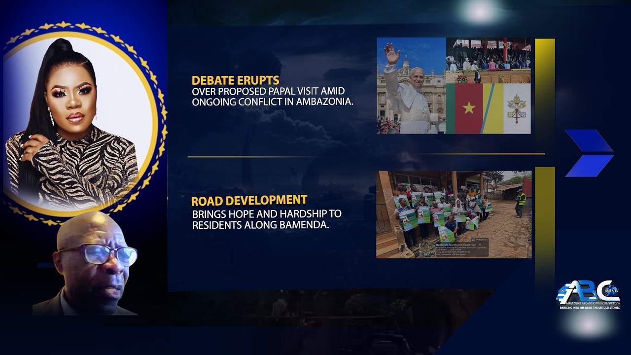 LIVE: Road Development Brings Hope and Hardship to Residents Along Bamenda
