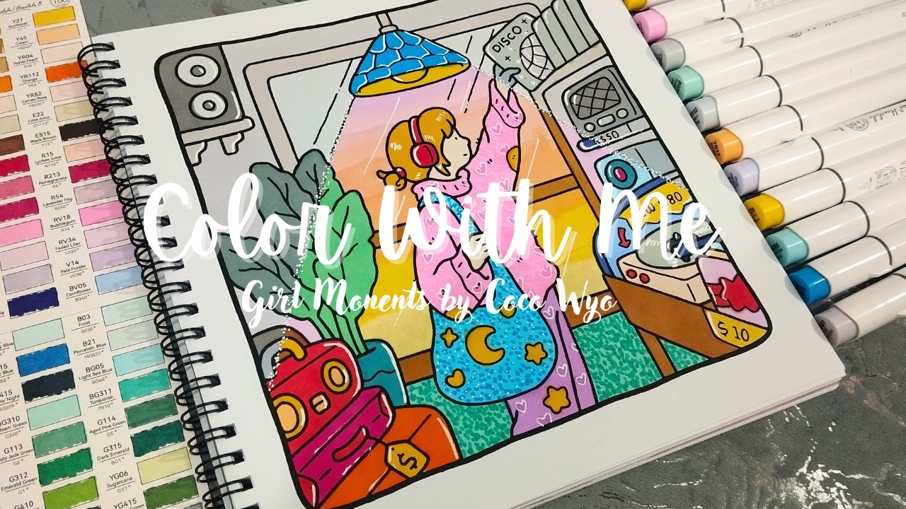 Color With Me - ASMR - 