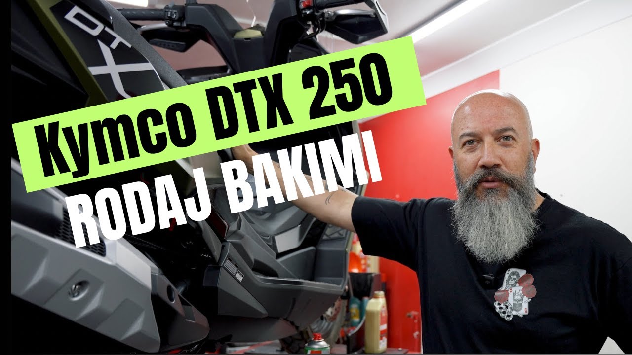 KYMCO DTX 250 RODAJ BAKIMI / NELER YAPILDI?