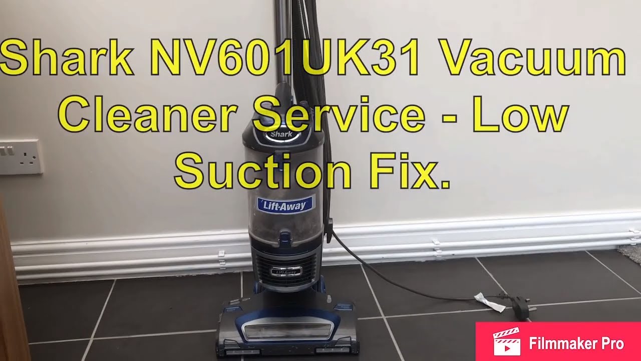 Обслуживание пылесоса Shark NV601UK31 &mdash; устранение слабого всасывания.