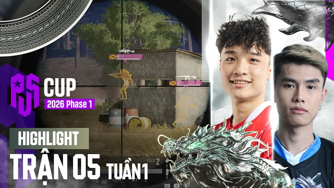 🏆[Highlight PVS Cup 2026 P1] Tuần 1 Trận 5: NO & UNC tăng tốc - TDT tham gia cuộc đua cùng FL