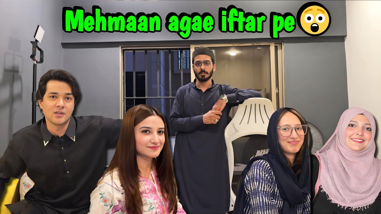 Ye log kon hain? 😍 | mehmaan khud iftar ka saman ly aye 🤩😁