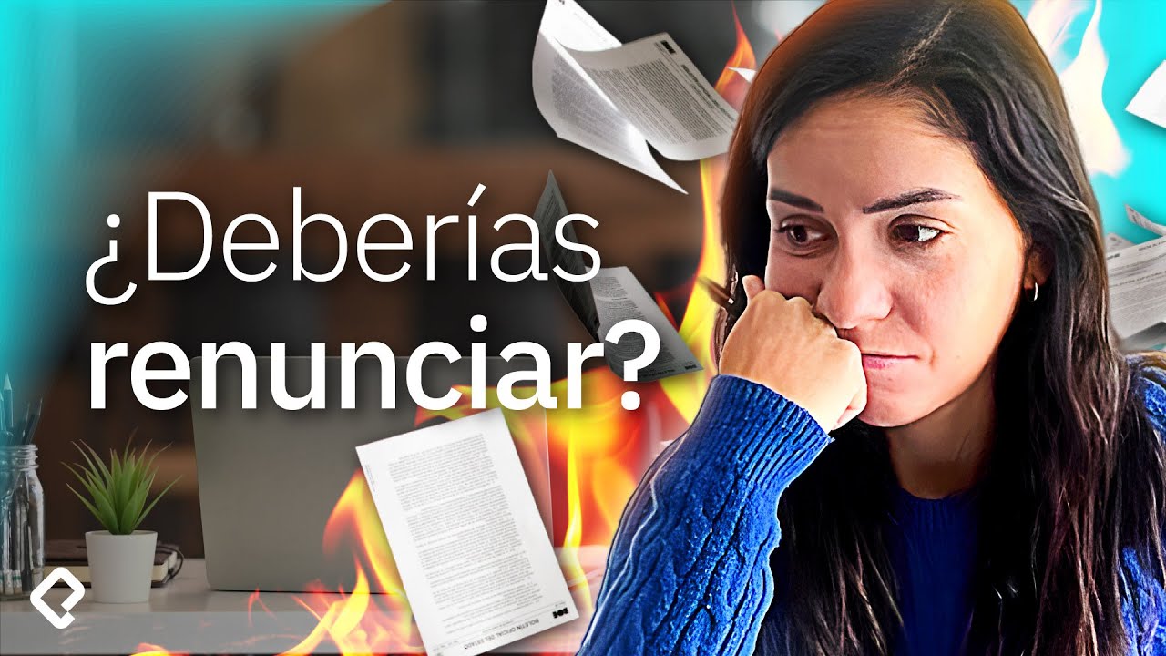 Cuándo vale la pena (o no) renunciar a tu trabajo