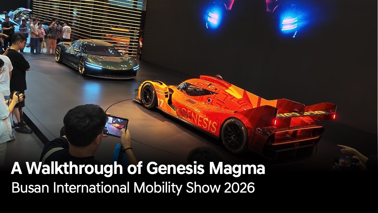 A Walkthrough of Genesis Magma at Busan International Mobility Show 2026
