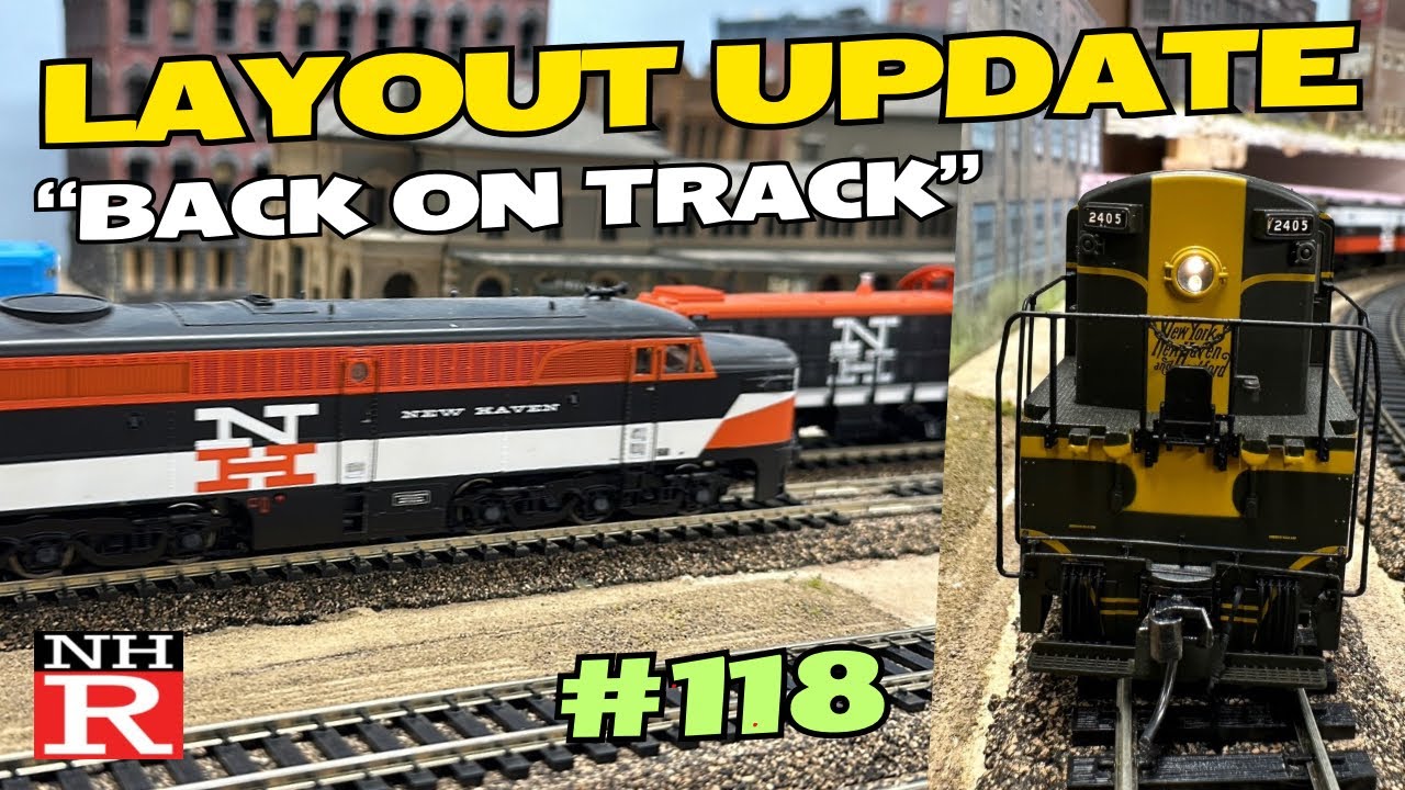 HO Scale New Haven Railroad Layout Update