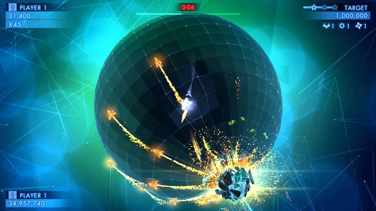 Geometry Wars 3 Dimensions Evolved on NVIDIA SHIELD