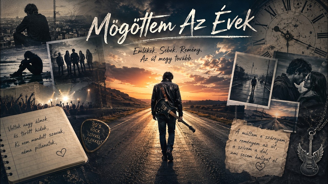 M&ouml;g&ouml;ttem Az &Eacute;vek | &Eacute;rzelmes Magyar Rock Ballada | 90-es &Eacute;vek Hangulata