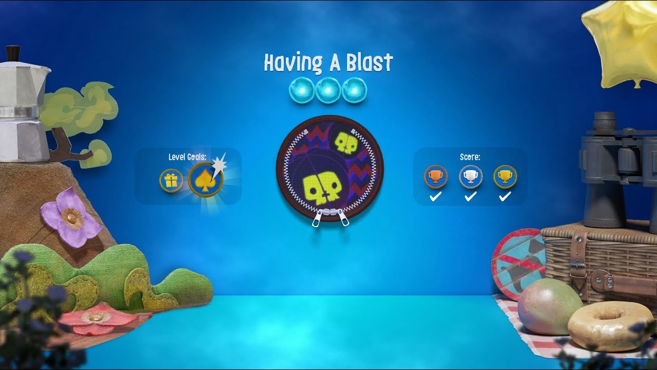 Having A Blast 100% | [Sackboy A Big Adventure] 100% walkthrough part 10