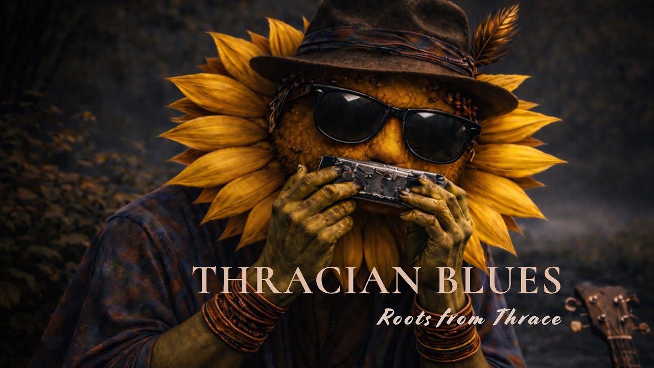 Thracian Blues | Night Stop by the River – 1 Hour Instrumental Blues from Thrace 