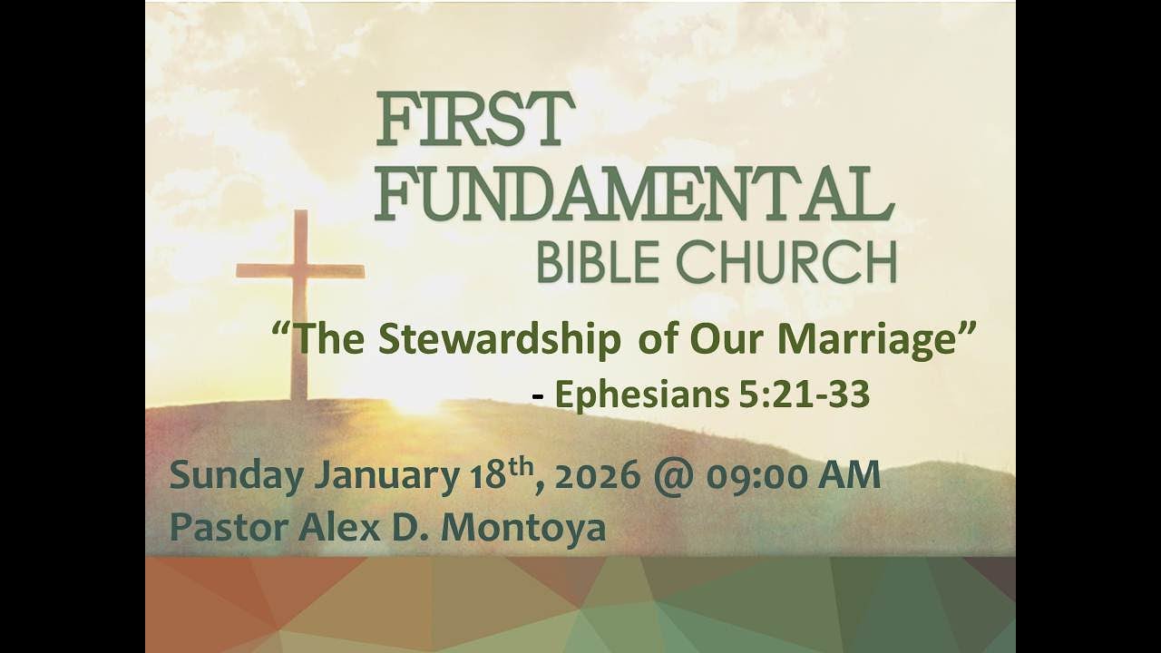 FFBC Live Sunday 9:00am - January 18, 2026