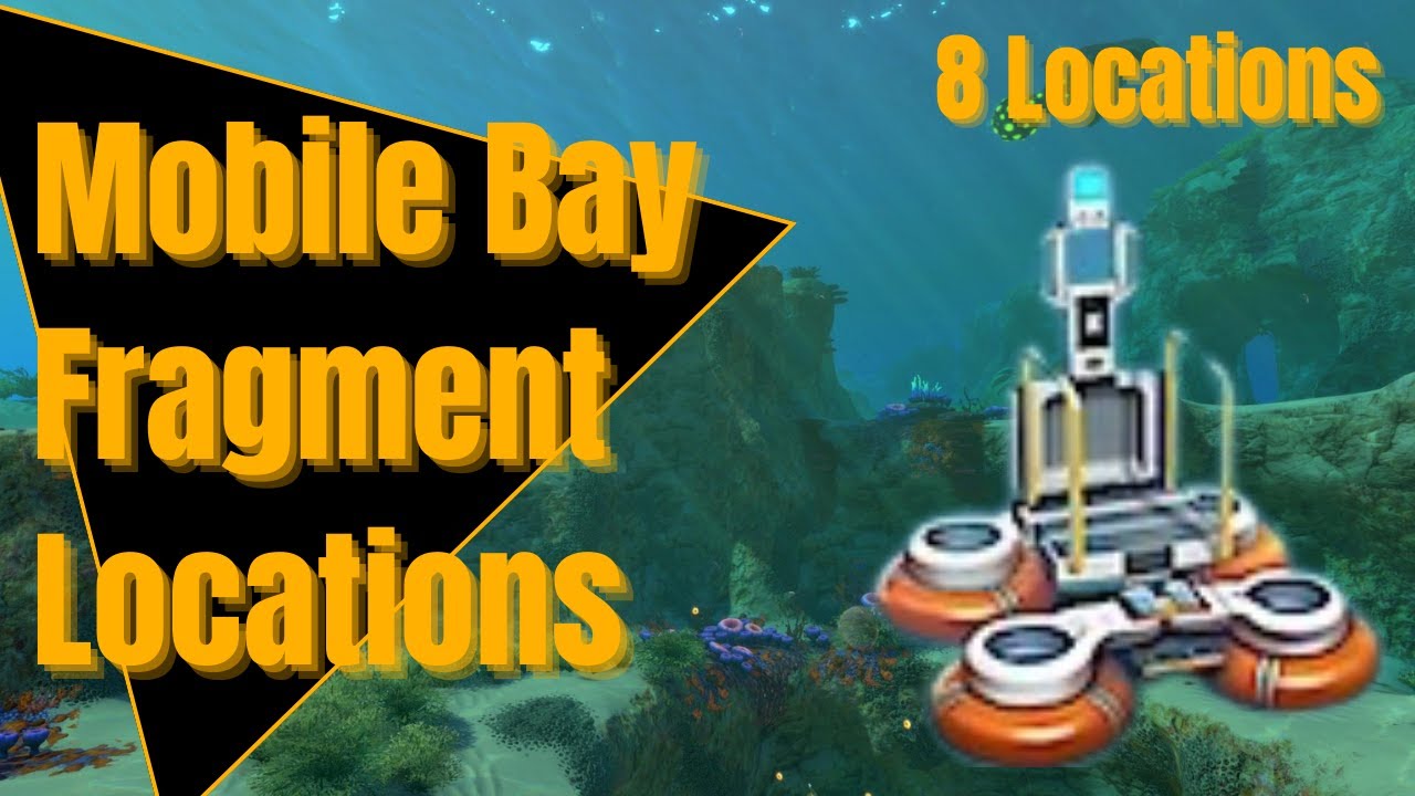 Mobile Vehicle Bay Fragments in Subnautica - 8 Locations | Subnautica Guide