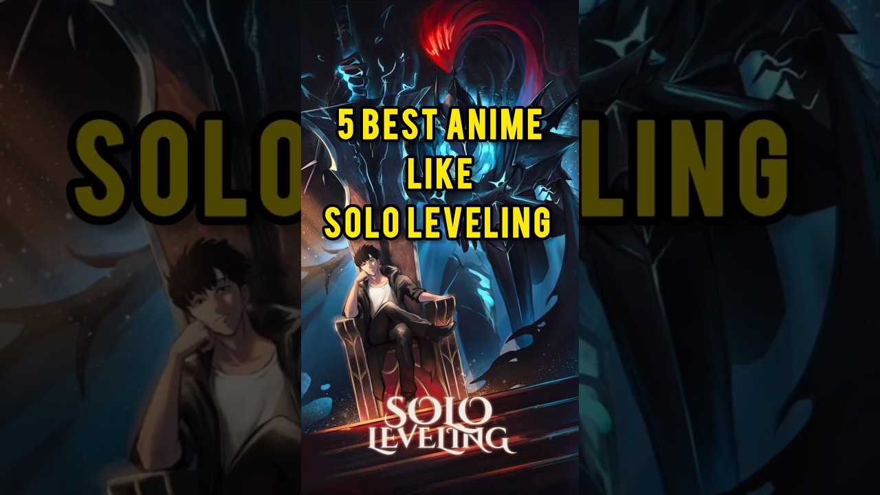 5 Best Anime like Solo Leveling #anime #trending