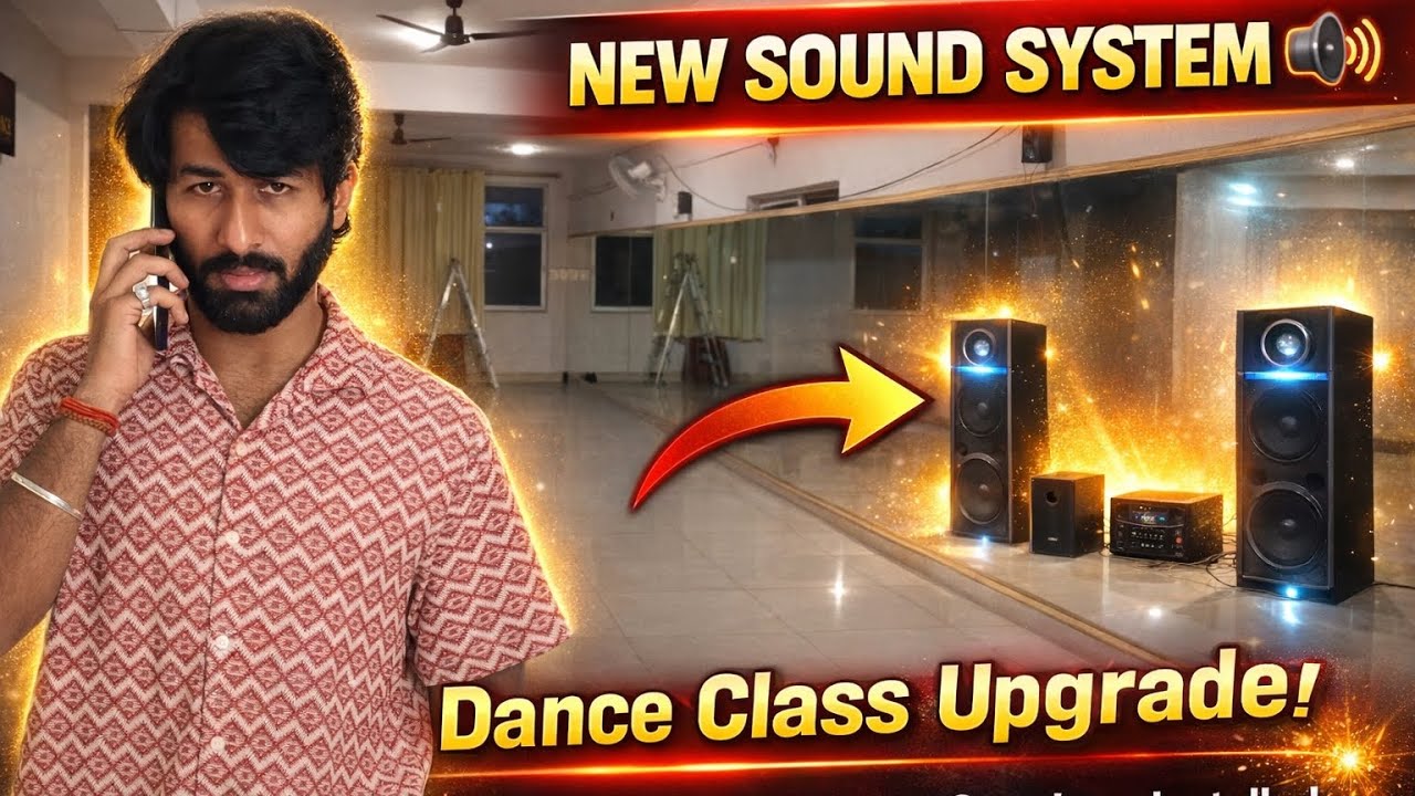 New sound system|| vj floor of dance|| installation|| exited|| Vijay singh 