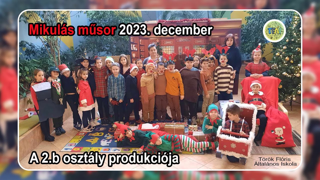 Mikulás műsor  2  b osztály 2023