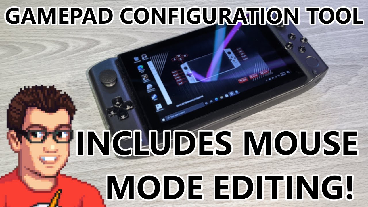GPD Win 3 - Back Button Configuration Tool! Includes Mouse Mode Editor!