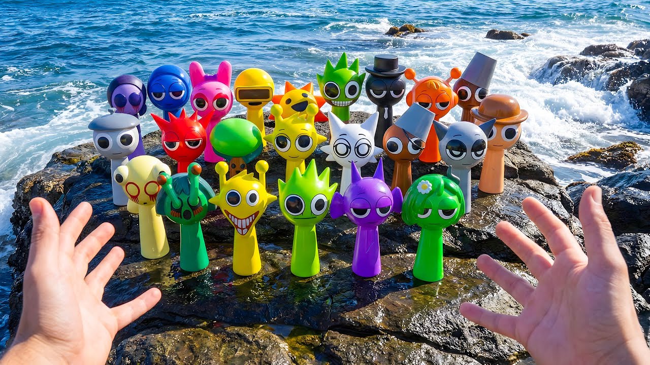 Sprunki SIGHTED on a Sea Cliff?! 🌊😱 Real Life Exploration