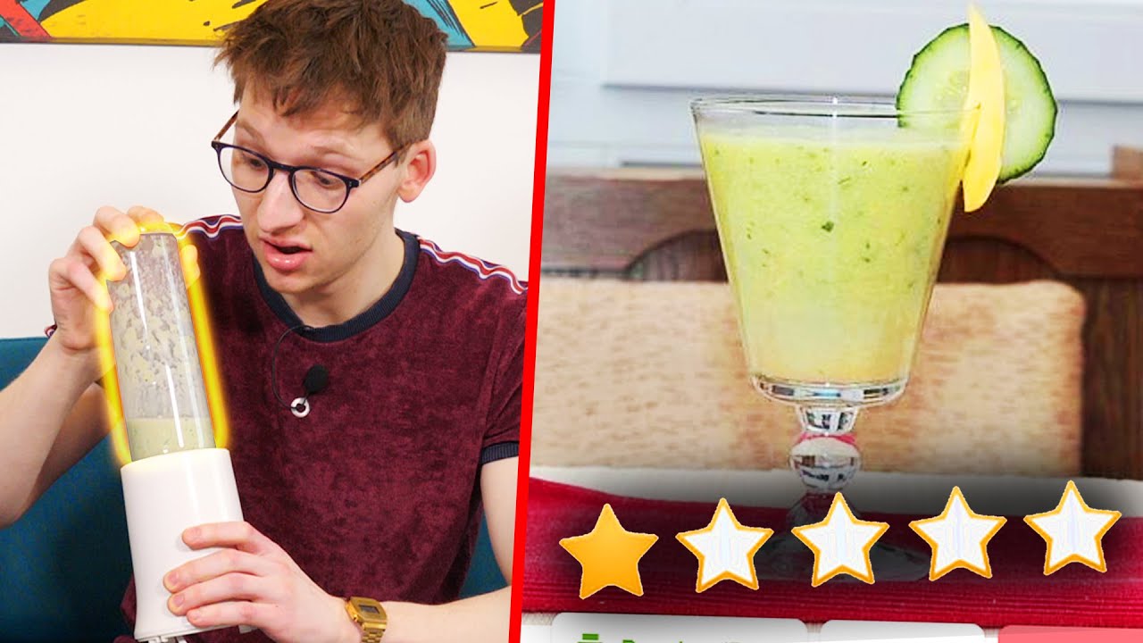Ich teste die schlechtesten Smoothie Rezepte