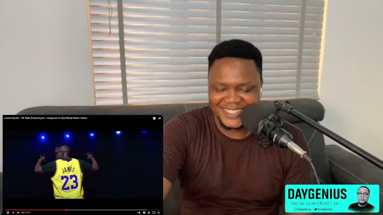 Reacting to Loose Kaynon - 98' Bulls [Featuring M.I. Abaga and A-Q]