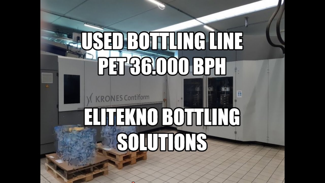 Used Bottling Line PET | 36 000 bph | KRONES